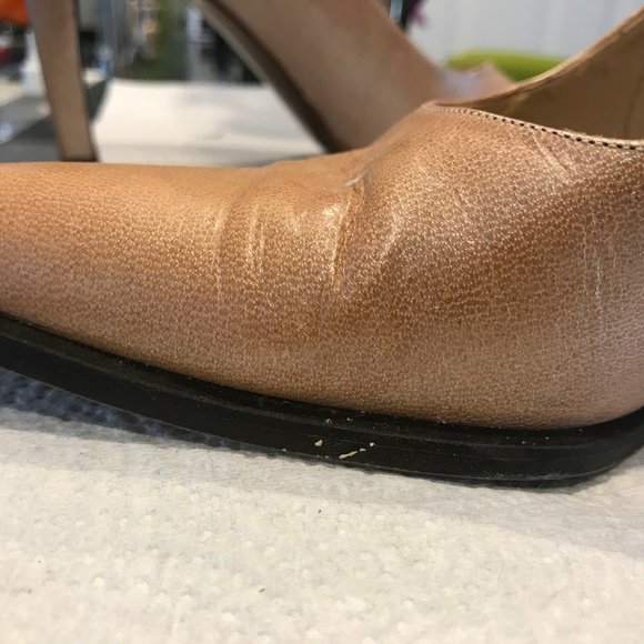 Enzo Angiolini Tan Heels - Picture 4 of 8
